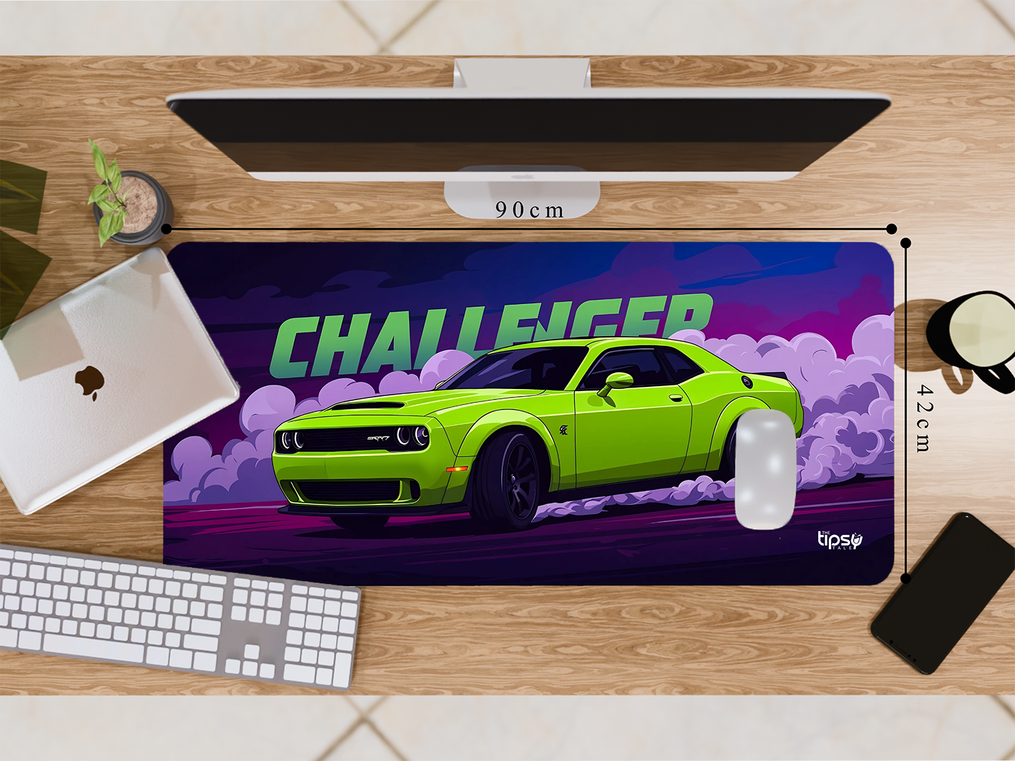 "CHALLENGER-CAR EDITION" Gaming Mousepad Elevate Your Gaming Experience