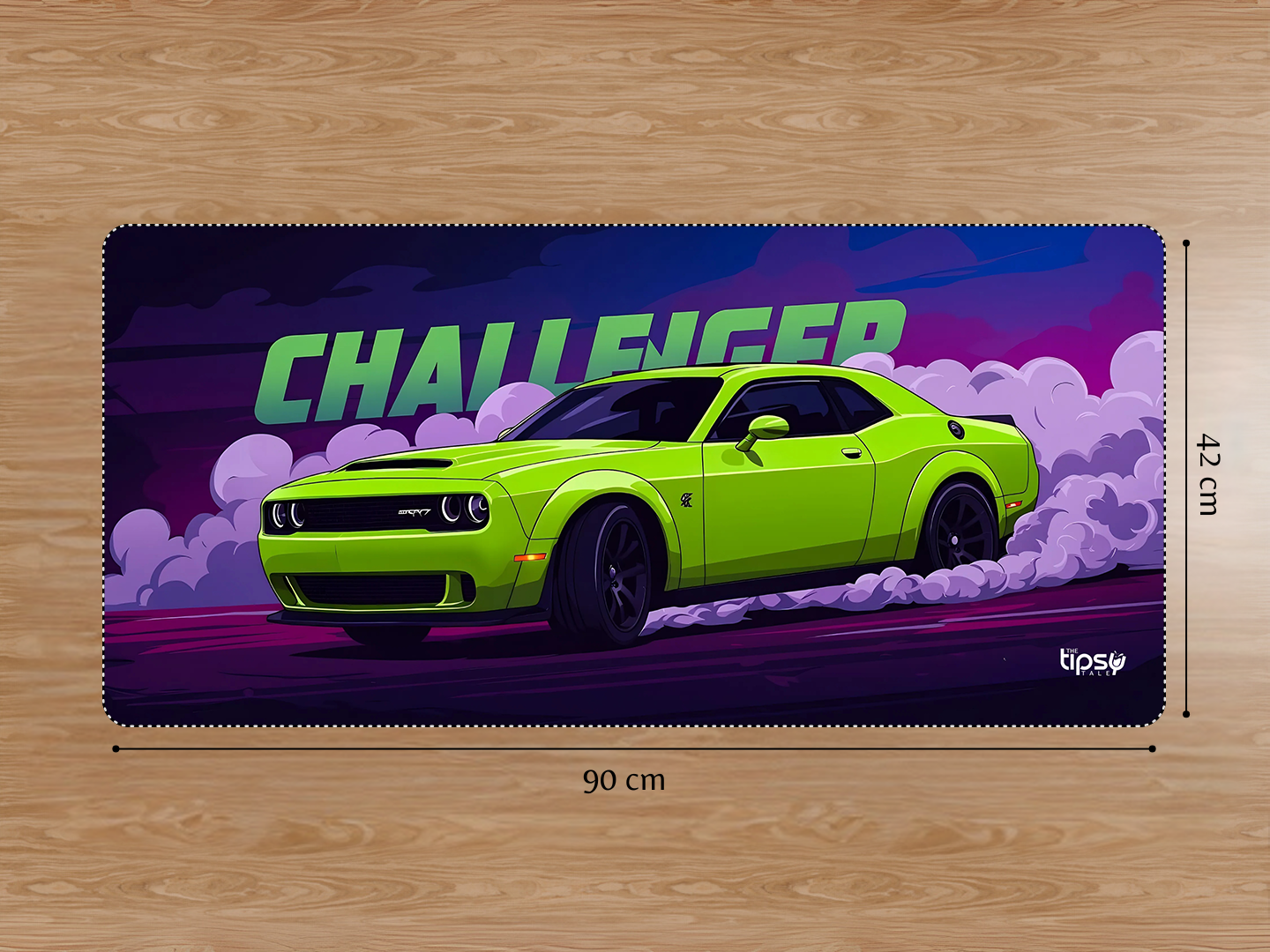 "CHALLENGER-CAR EDITION" Gaming Mousepad Elevate Your Gaming Experience