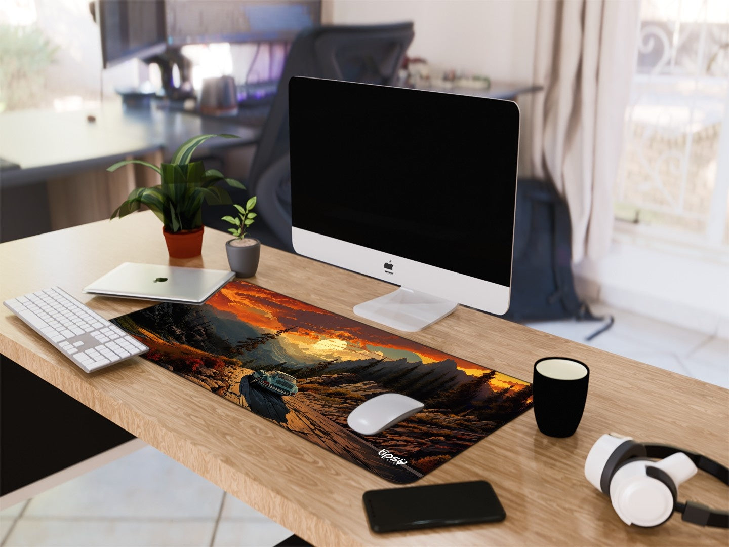 "CHASING THE SUNSET" Gaming Mousepad Elevate Your Gaming Experience