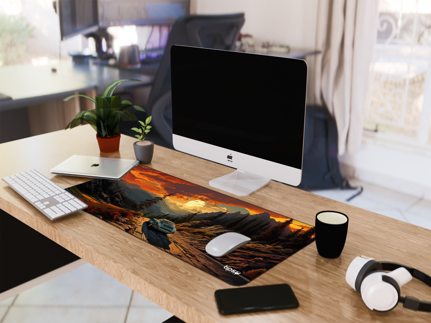 "CHASING THE SUNSET" Gaming Mousepad Elevate Your Gaming Experience