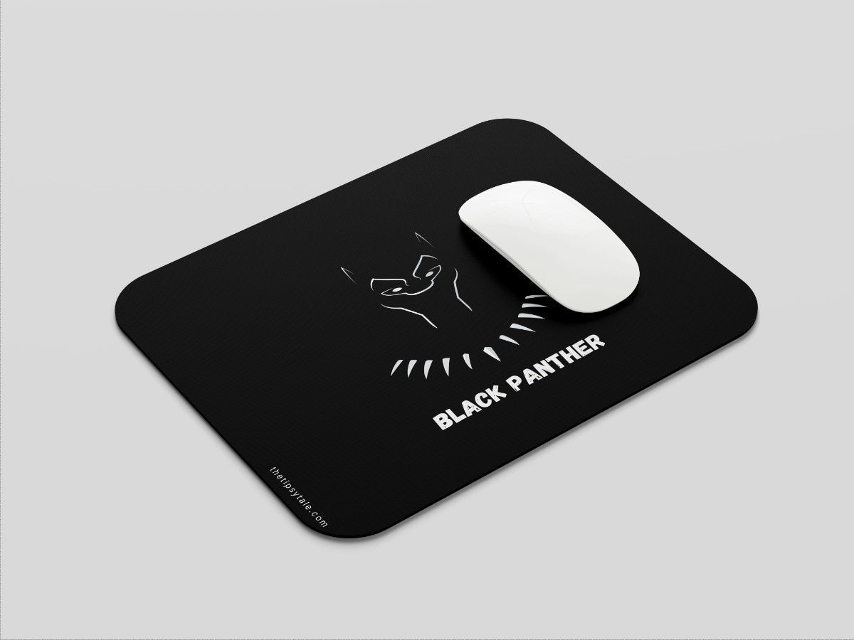 "Black Panther" Mousepad Enhance Your Workspace with Style