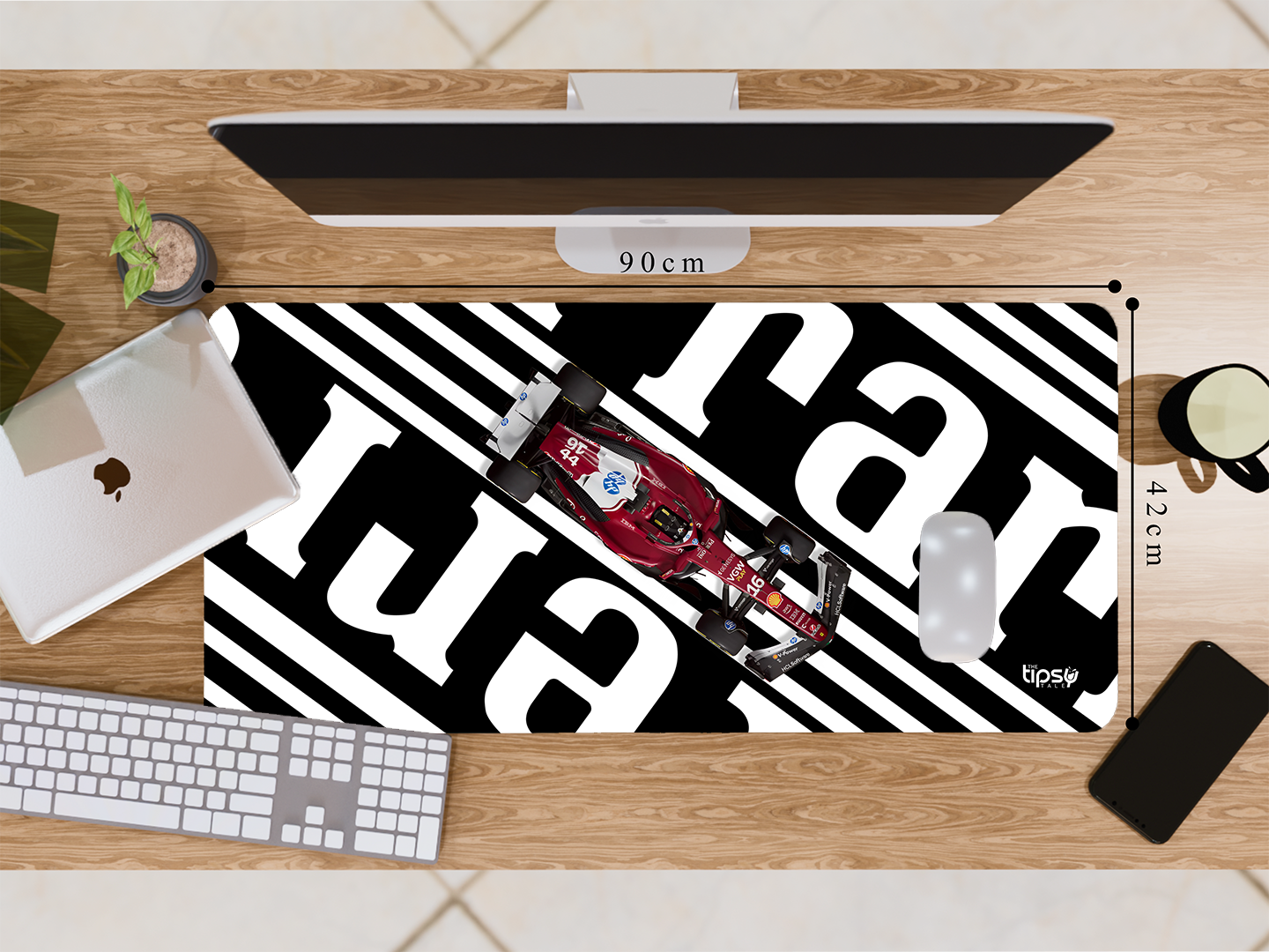 "F1-75 MODEL- FERRARI" Gaming Mousepad Elevate Your Gaming Experience