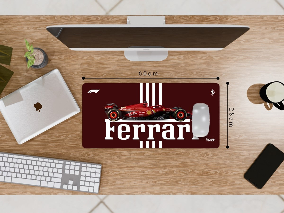 "ROSSO CORSA - SCUDERIA FERRARI " Gaming Mousepad Elevate Your Gaming Experience