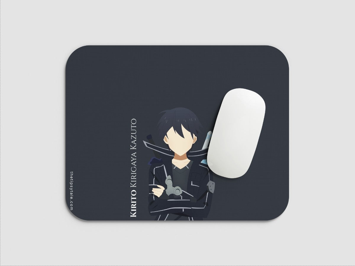"Kirito - Kirigaya Kazuto anime" Mousepad Enhance Your Workspace with Style