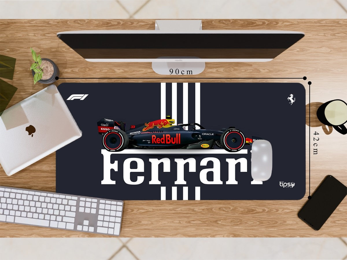 "SCUDERIA FERRARI - REDBULL EDITION" Gaming Mousepad Elevate Your Gaming Experience