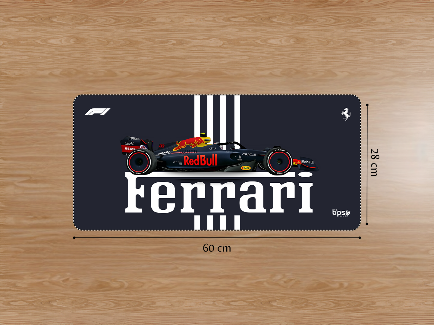"SCUDERIA FERRARI - REDBULL EDITION" Gaming Mousepad Elevate Your Gaming Experience