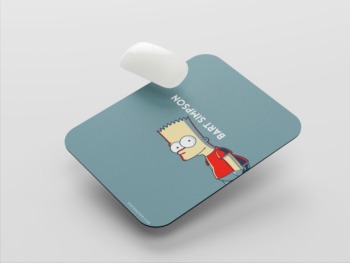 "Bart Simpson" Mousepad Enhance Your Workspace with Style