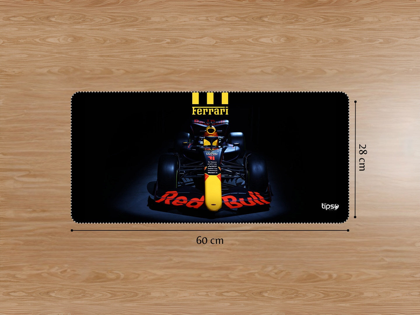 "SCUDERIA FERRARI - MAX VERSTAPPEN" Gaming Mousepad Elevate Your Gaming Experience