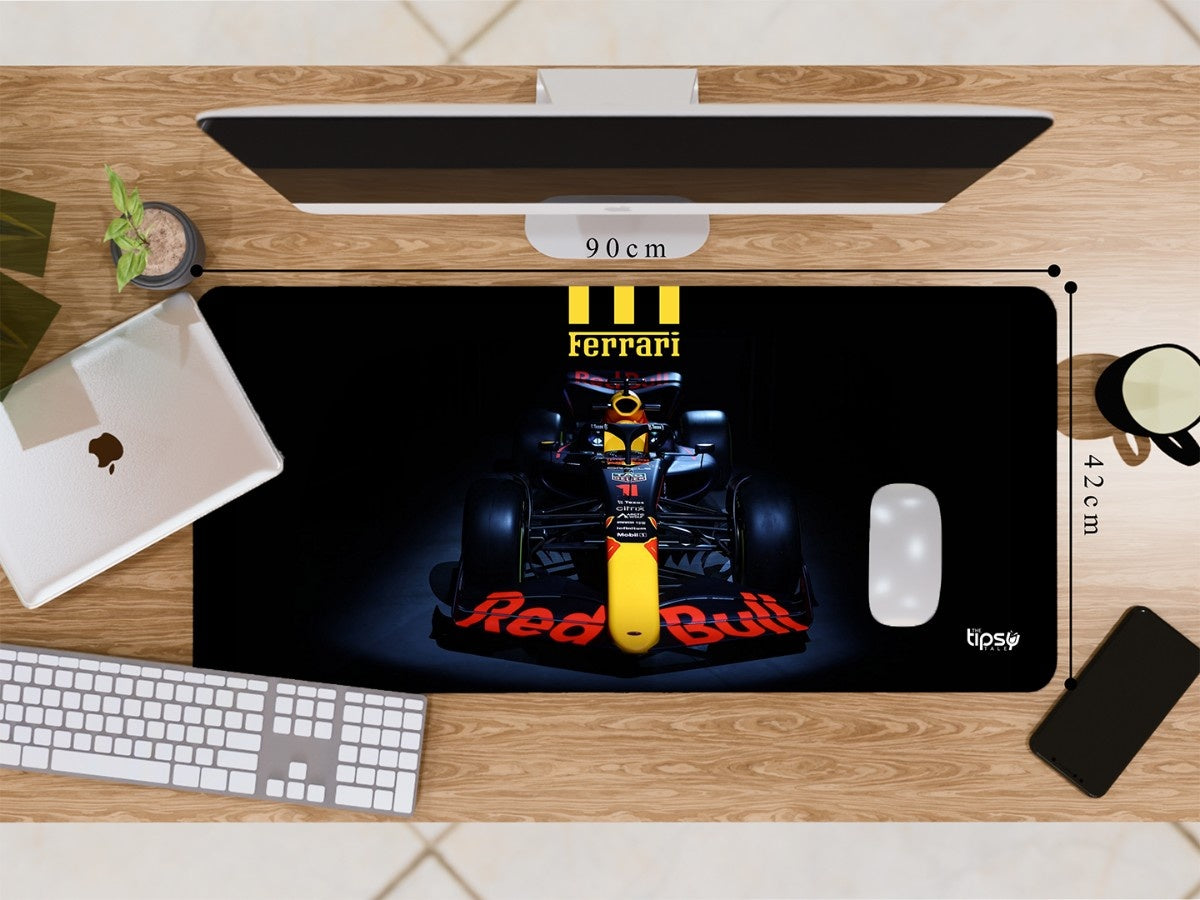 "SCUDERIA FERRARI - MAX VERSTAPPEN" Gaming Mousepad Elevate Your Gaming Experience
