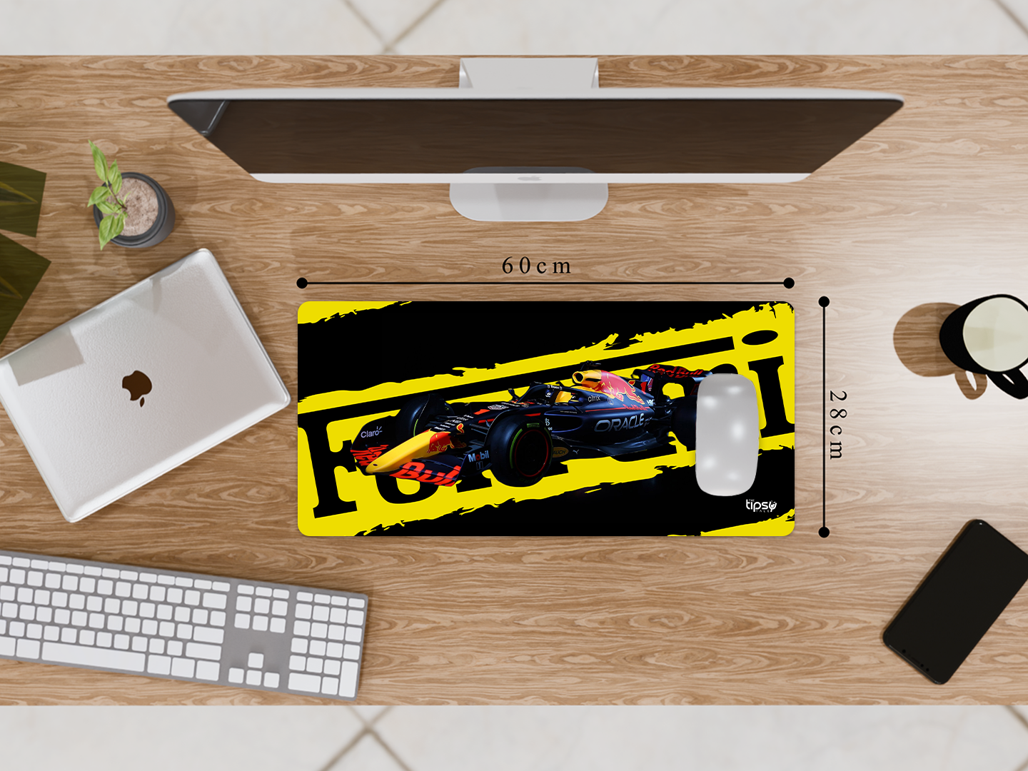 "ORACLE RED BULL RACING - SCUDERIA FERRARI" Gaming Mousepad Elevate Your Gaming Experience