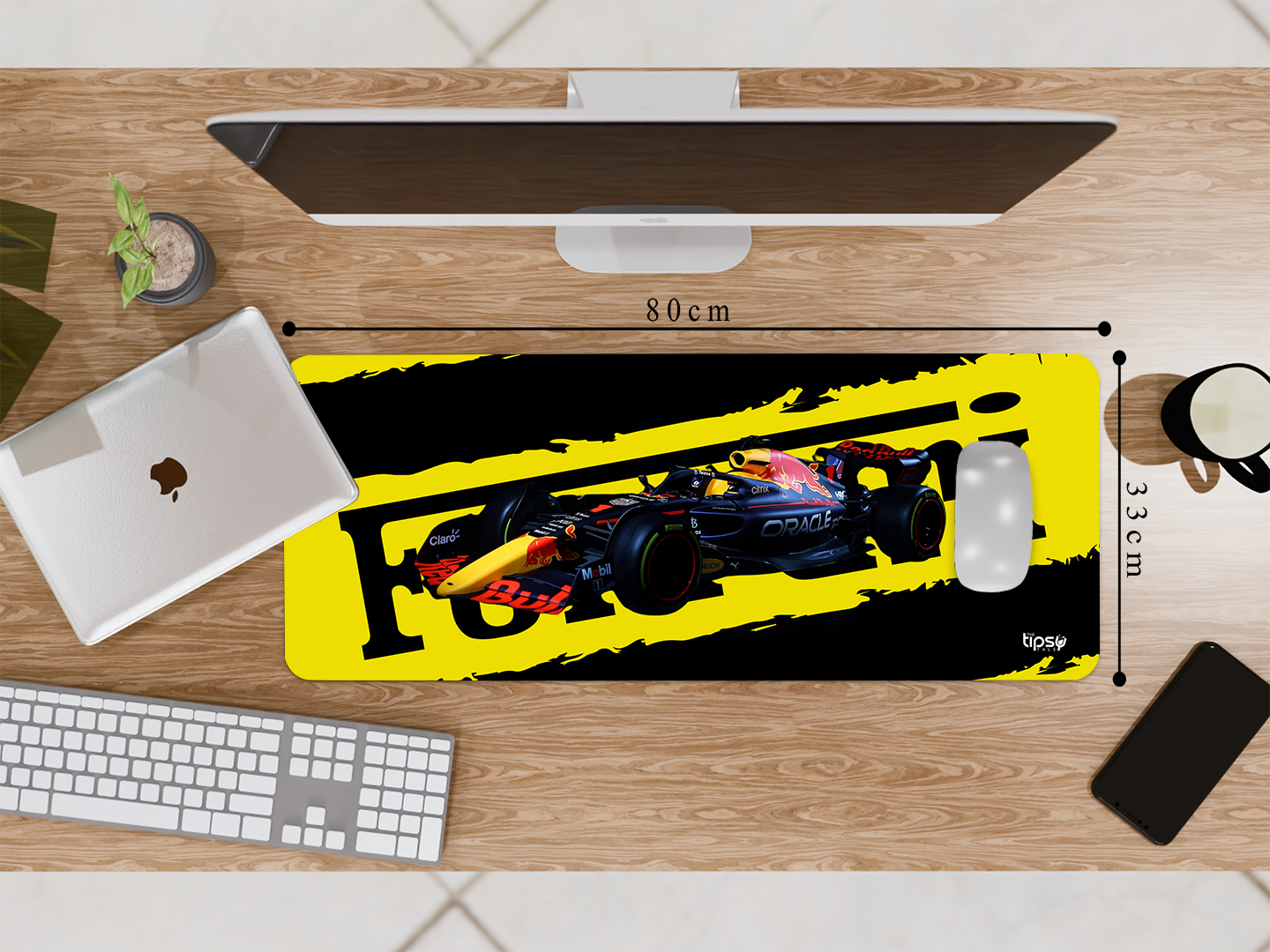"ORACLE RED BULL RACING - SCUDERIA FERRARI" Gaming Mousepad Elevate Your Gaming Experience