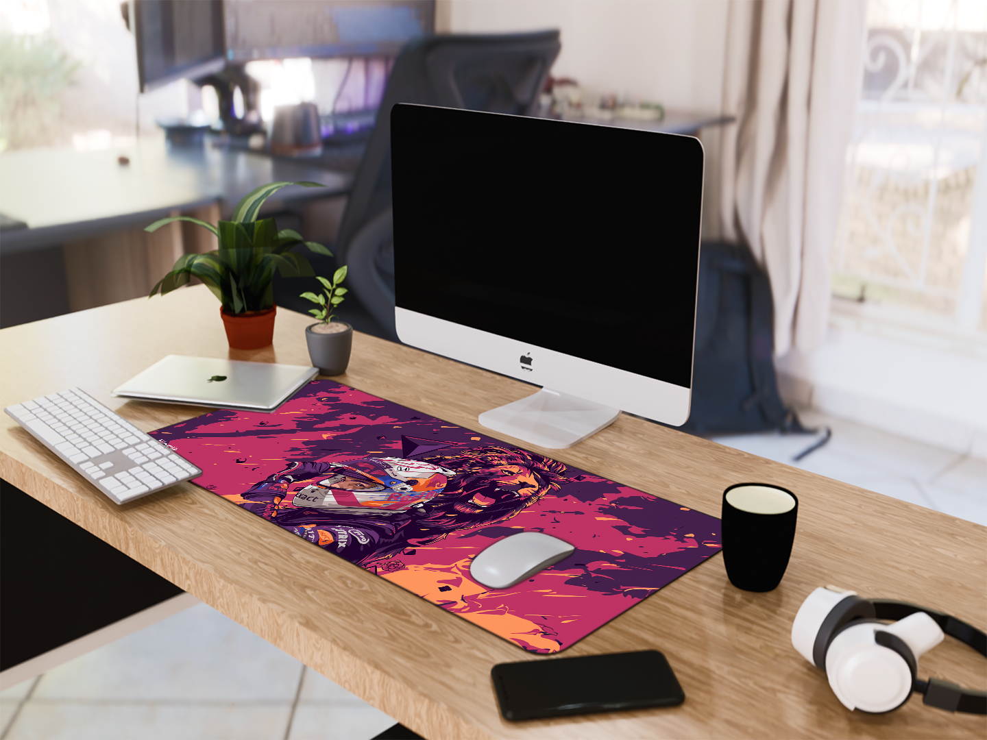 "MAX VERSTAPPEN ILLUSTRATED EDITION" Gaming Mousepad Elevate Your Gaming Experience