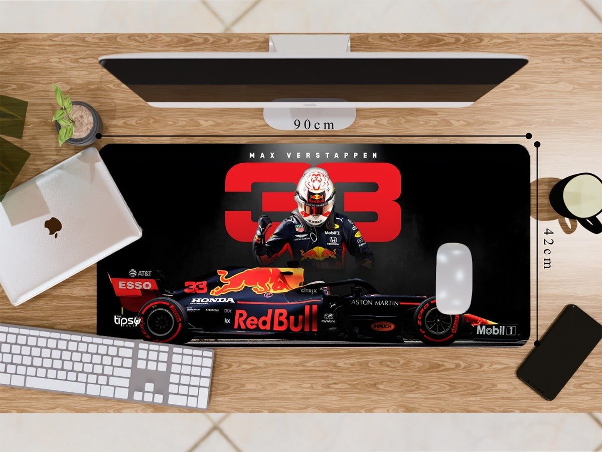 "MAX VERSTAPPEN 33  F1" Gaming Mousepad Elevate Your Gaming Experience