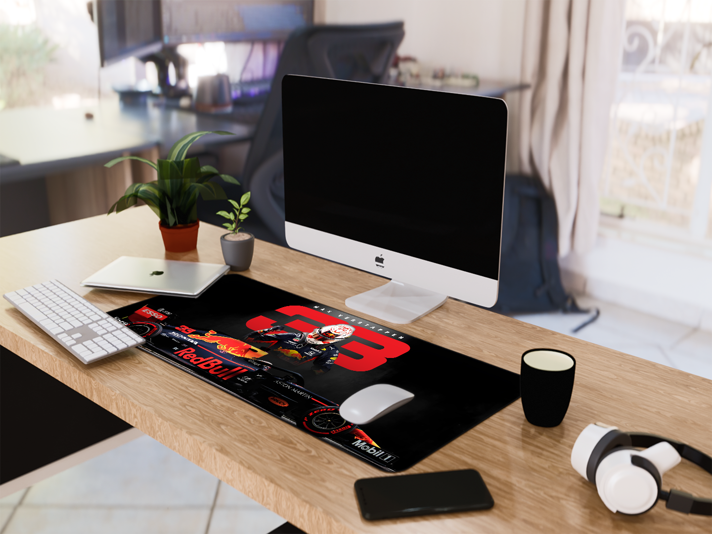 "MAX VERSTAPPEN 33  F1" Gaming Mousepad Elevate Your Gaming Experience