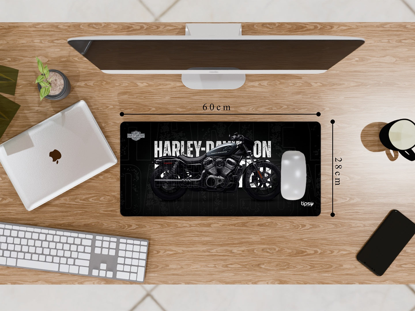 "HARLEY DAVIDSON NIGHTSTER" Gaming Mousepad Elevate Your Gaming Experience