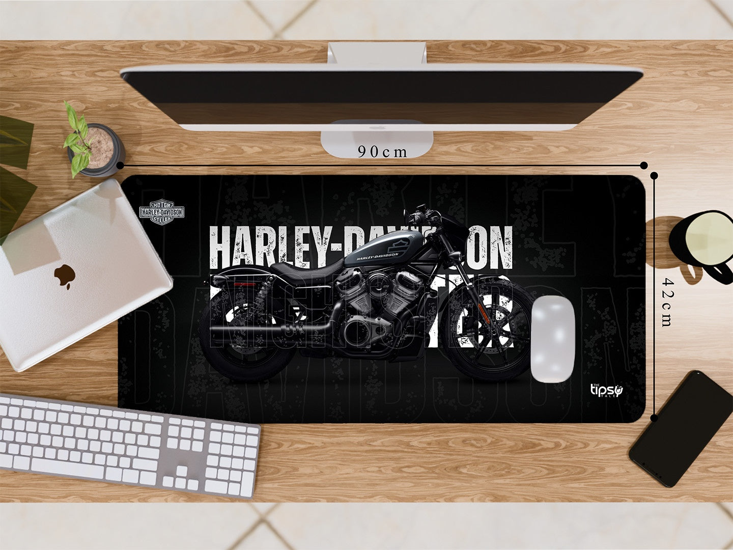 "HARLEY DAVIDSON NIGHTSTER" Gaming Mousepad Elevate Your Gaming Experience