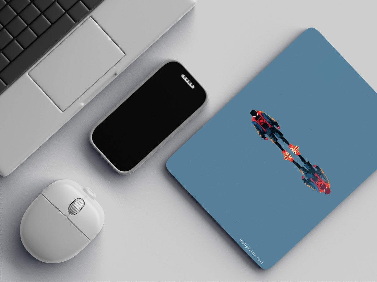 "Miles Morales Superhero" Mousepad Enhance Your Workspace with Style