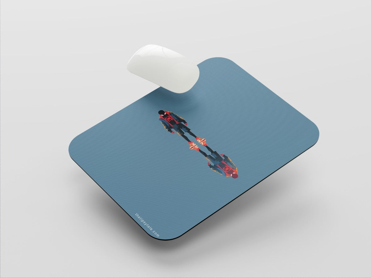 "Miles Morales Superhero" Mousepad Enhance Your Workspace with Style