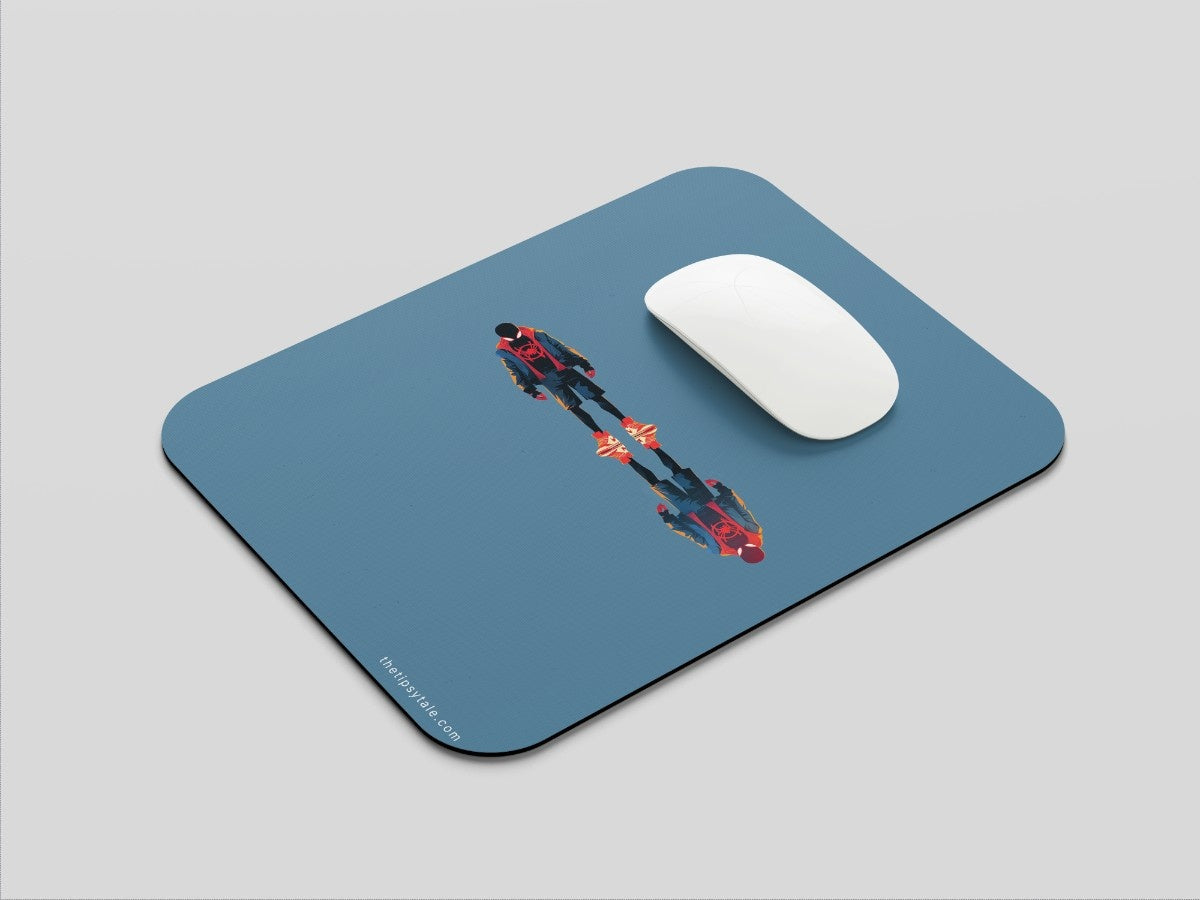 "Miles Morales Superhero" Mousepad Enhance Your Workspace with Style
