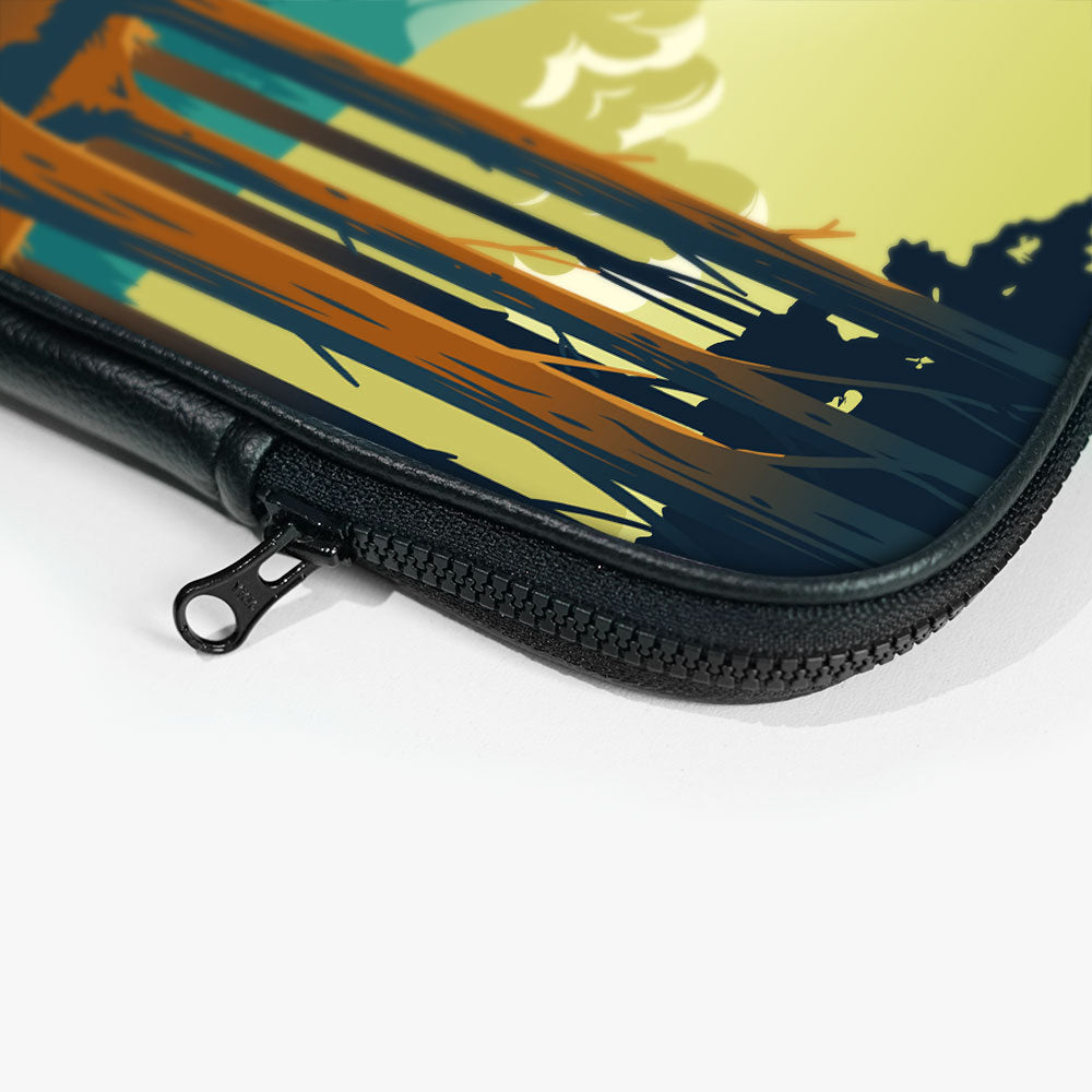 "LOST IN THE FOREST" Laptop Sleeves:Bold Modern Design for Every Size