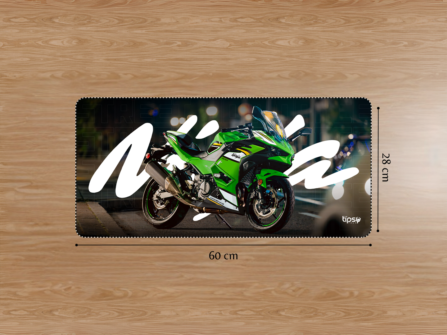 "KAWASAKI NINJA 500" Gaming Mousepad Elevate Your Gaming Experience