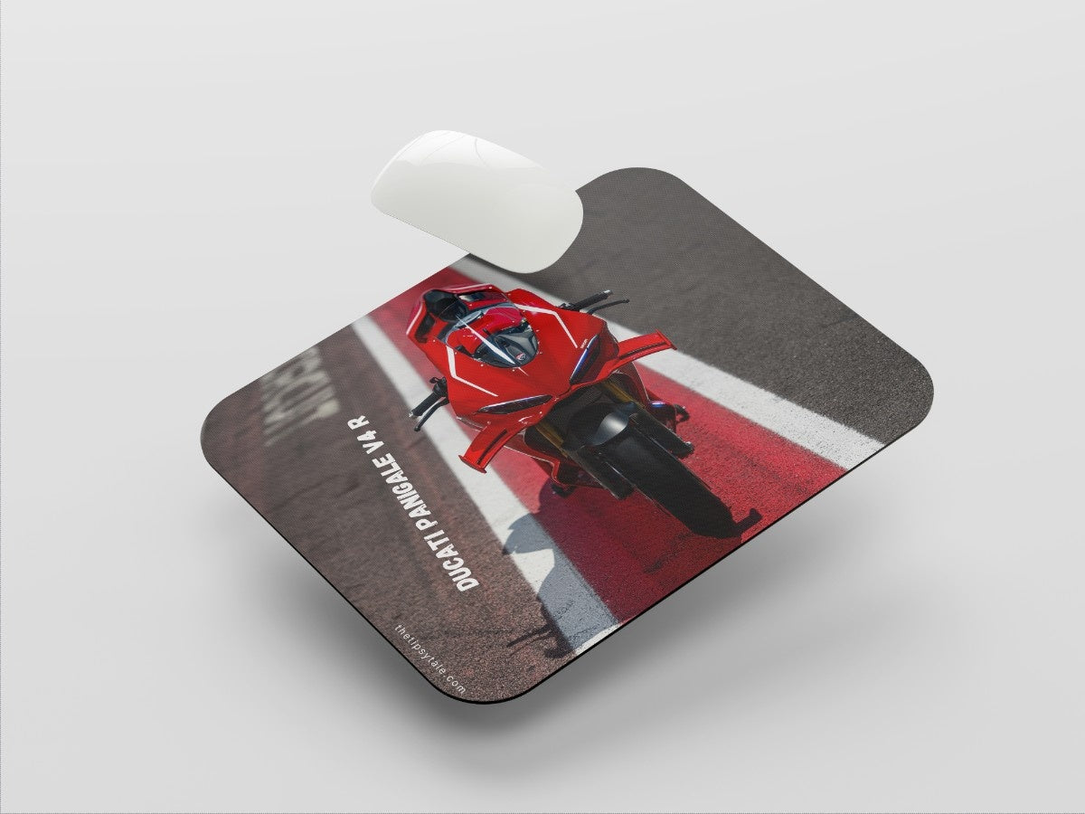 "Ducati Panigale V4 R" Mousepad Enhance Your Workspace with Style