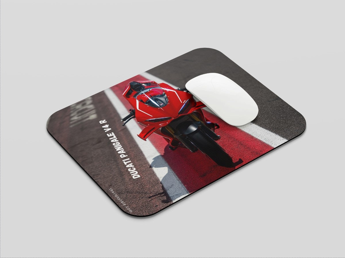 "Ducati Panigale V4 R" Mousepad Enhance Your Workspace with Style