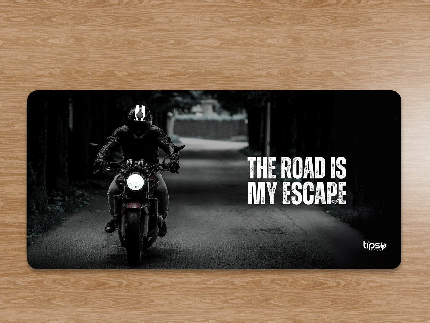 "ROAD IS MY ESCAPE" Gaming Mousepad Elevate Your Gaming Experience