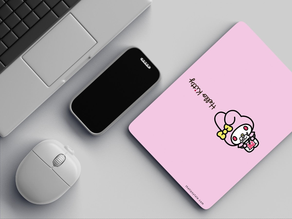 "Hello Kitty: My Melody Pink" Mousepad Enhance Your Workspace with Style
