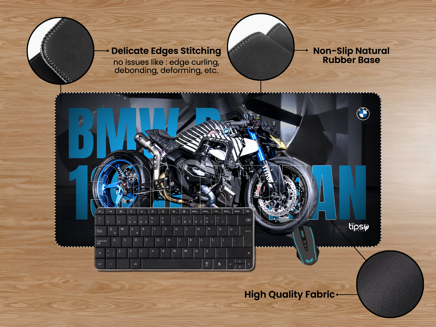 "BMW R 1300 R TITAN" Gaming Mousepad Elevate Your Gaming Experience