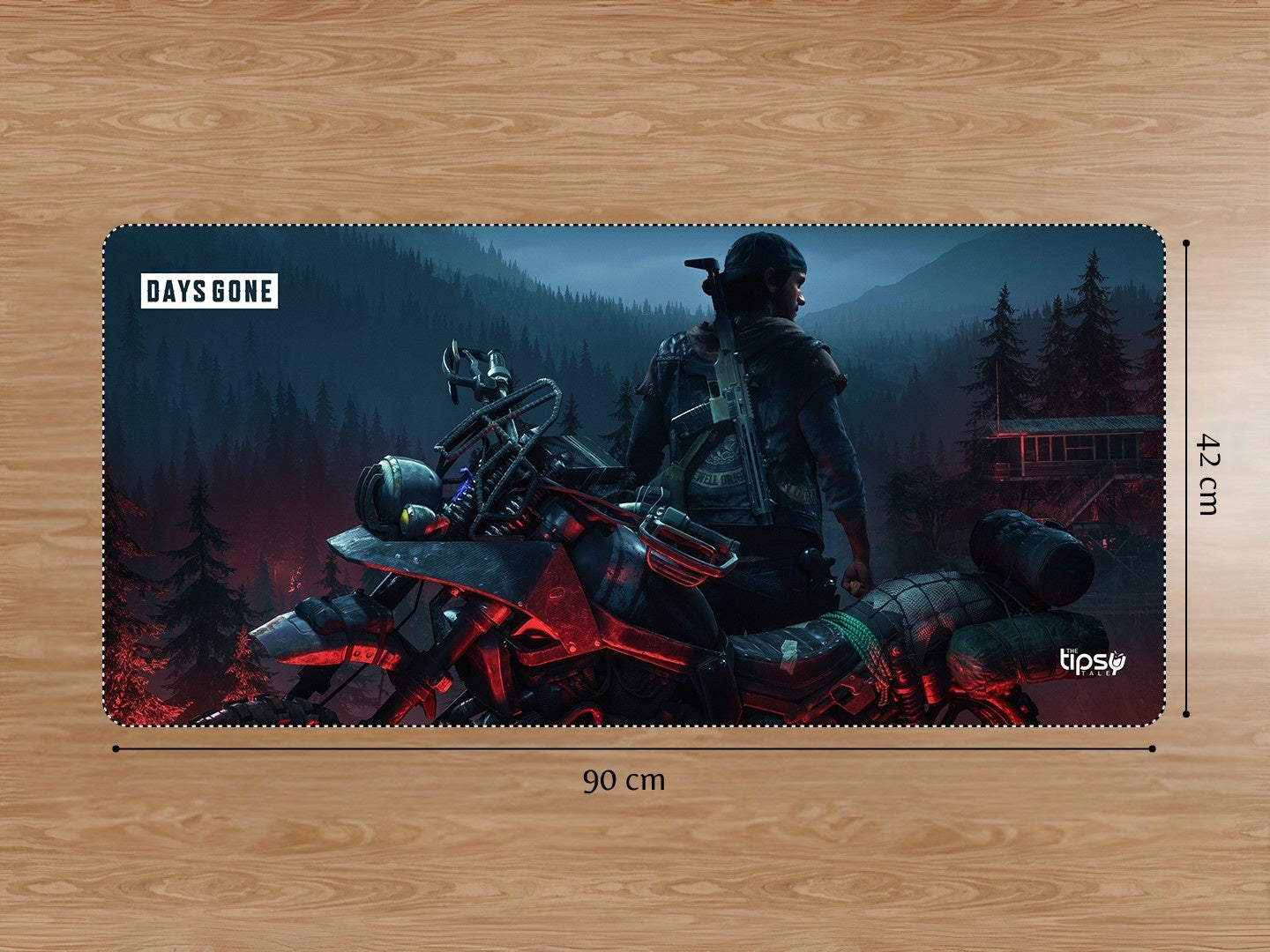 "DAYS GONE- DRIFTER BIKE - GAMING EDITION" Gaming Mousepad Elevate Your Gaming Experience