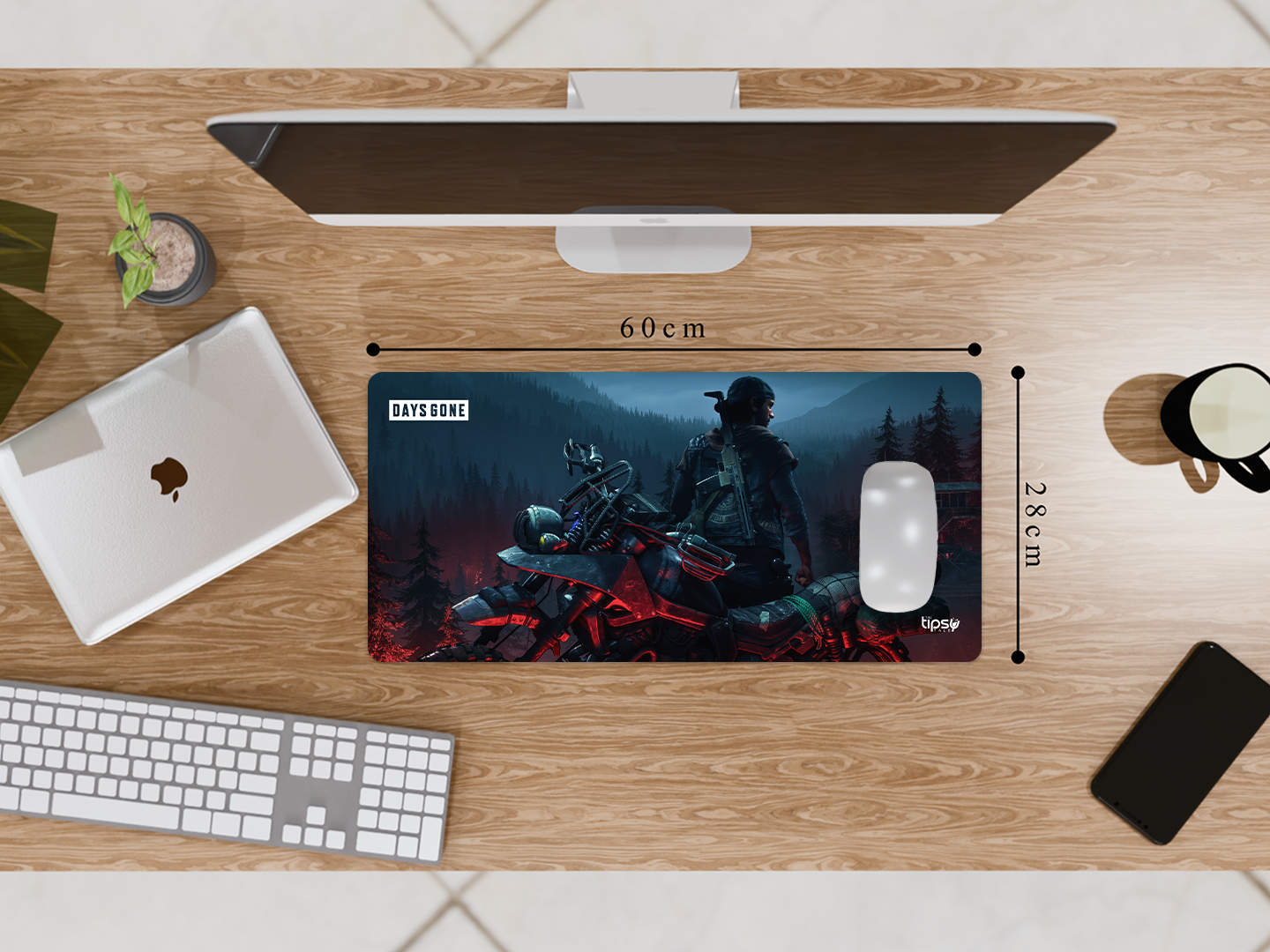 "DAYS GONE- DRIFTER BIKE - GAMING EDITION" Gaming Mousepad Elevate Your Gaming Experience