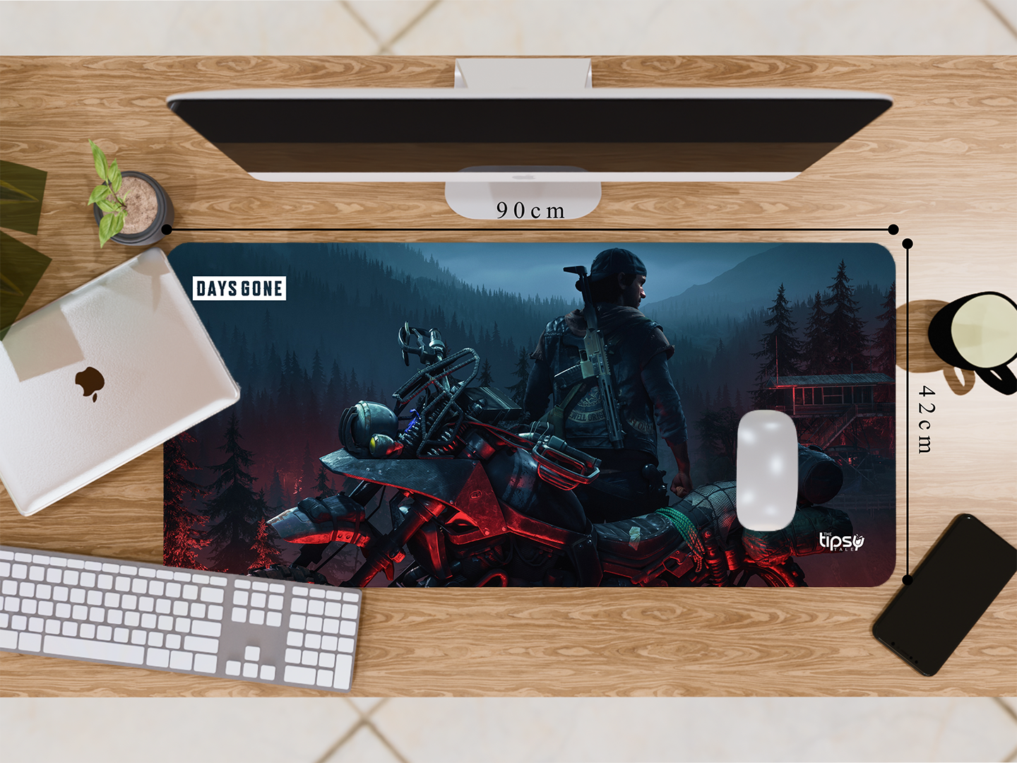 "DAYS GONE- DRIFTER BIKE - GAMING EDITION" Gaming Mousepad Elevate Your Gaming Experience