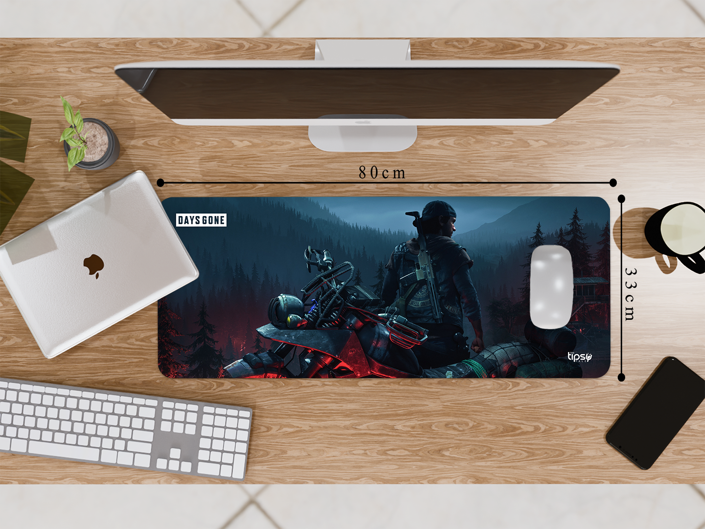 "DAYS GONE- DRIFTER BIKE - GAMING EDITION" Gaming Mousepad Elevate Your Gaming Experience