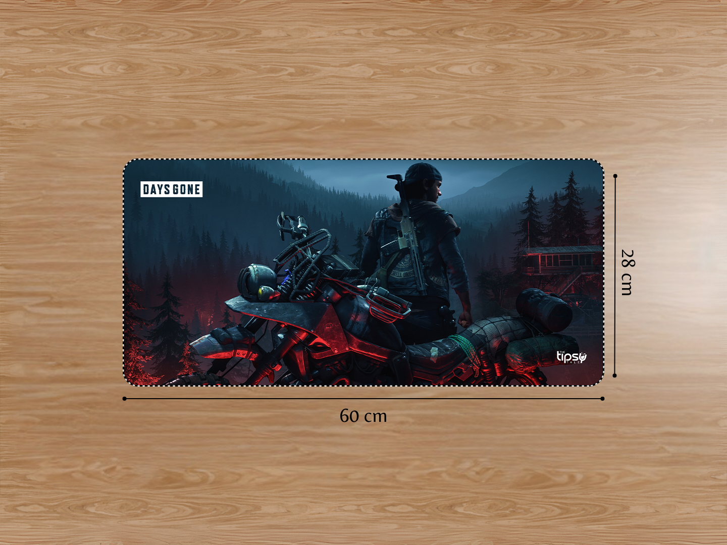 "DAYS GONE- DRIFTER BIKE - GAMING EDITION" Gaming Mousepad Elevate Your Gaming Experience