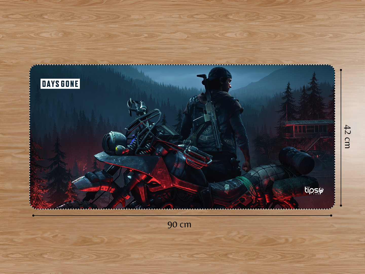 "DAYS GONE- DRIFTER BIKE - GAMING EDITION" Gaming Mousepad Elevate Your Gaming Experience