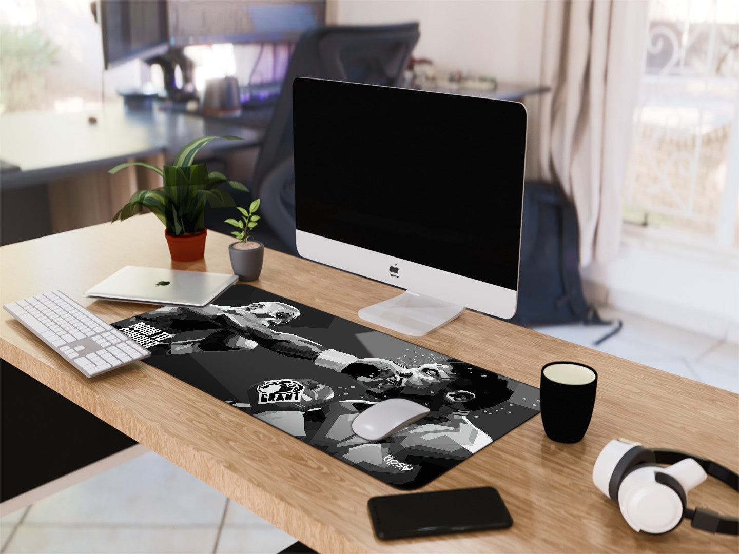 "BOXING ART WORK- SPORTS EDITION" Gaming Mousepad Elevate Your Gaming Experience