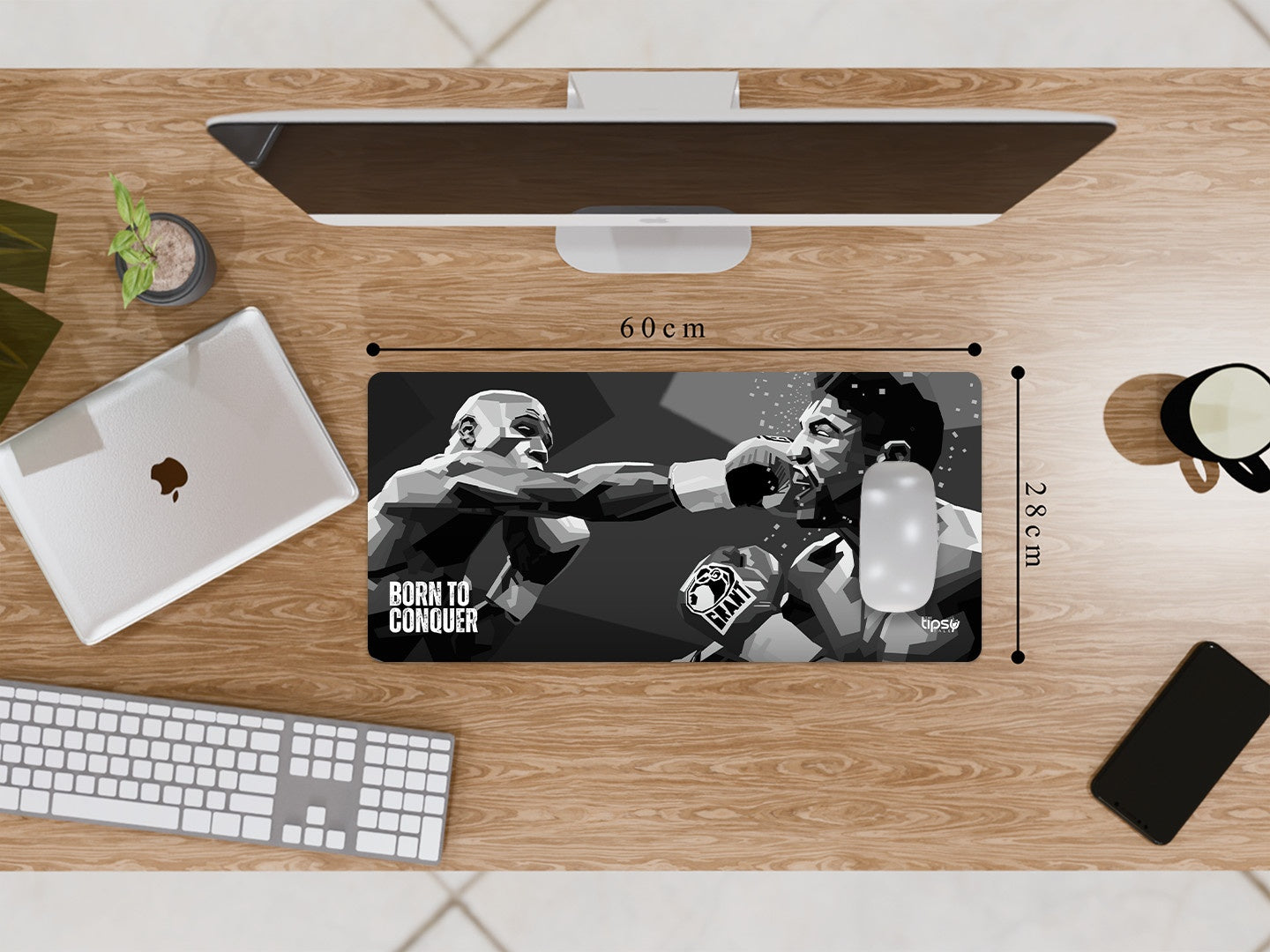 "BOXING ART WORK- SPORTS EDITION" Gaming Mousepad Elevate Your Gaming Experience