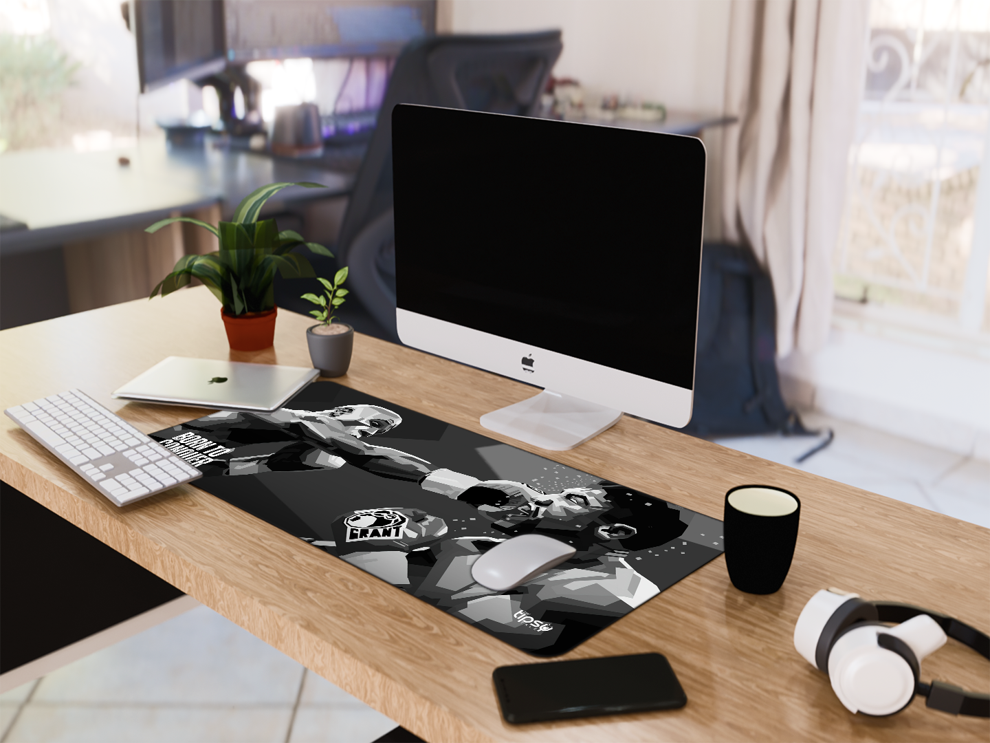 "BOXING ART WORK- SPORTS EDITION" Gaming Mousepad Elevate Your Gaming Experience