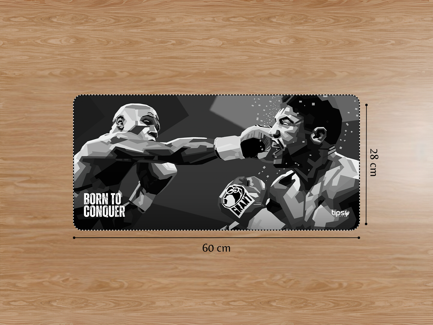 "BOXING ART WORK- SPORTS EDITION" Gaming Mousepad Elevate Your Gaming Experience