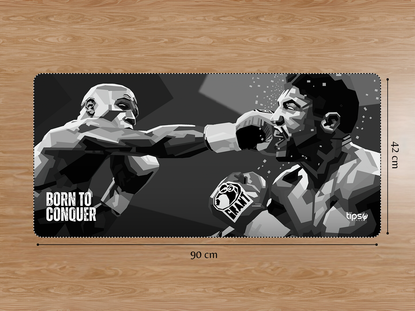 "BOXING ART WORK- SPORTS EDITION" Gaming Mousepad Elevate Your Gaming Experience