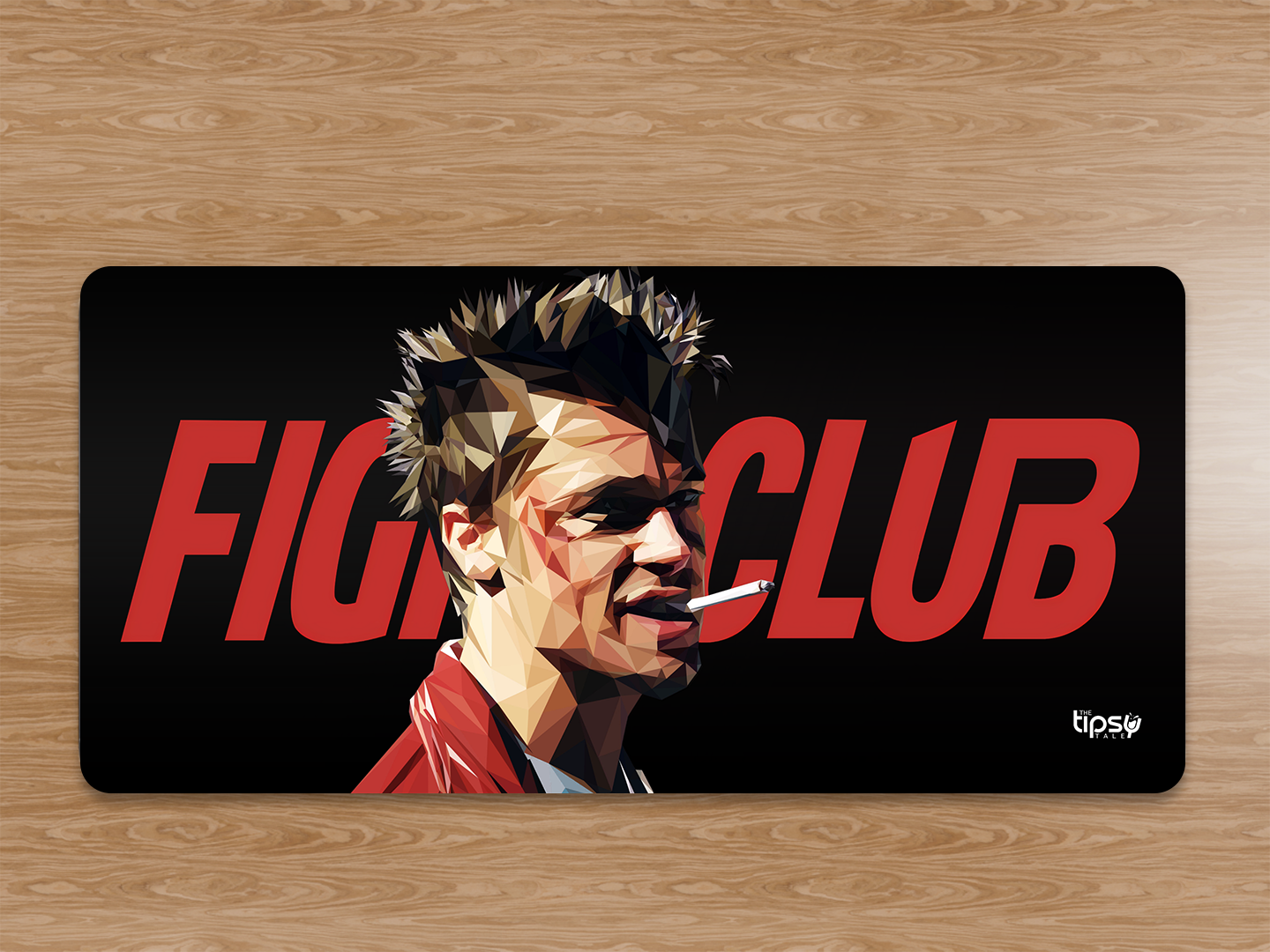 "FIGHT CLUB - BRAD PITT - ENTERTAINMENT EDITION" Gaming Mousepad Elevate Your Gaming Experience