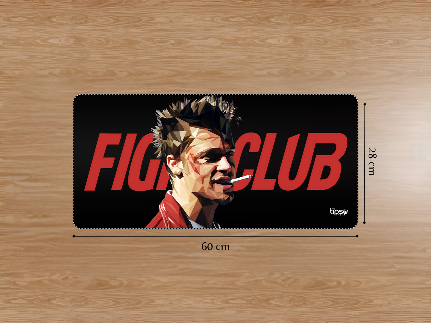 "FIGHT CLUB - BRAD PITT - ENTERTAINMENT EDITION" Gaming Mousepad Elevate Your Gaming Experience