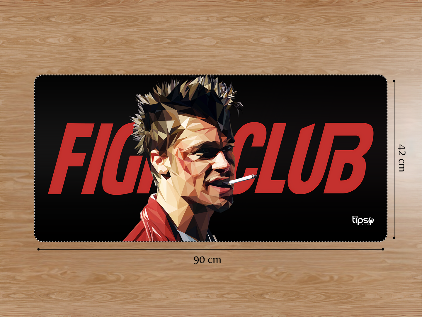 "FIGHT CLUB - BRAD PITT - ENTERTAINMENT EDITION" Gaming Mousepad Elevate Your Gaming Experience