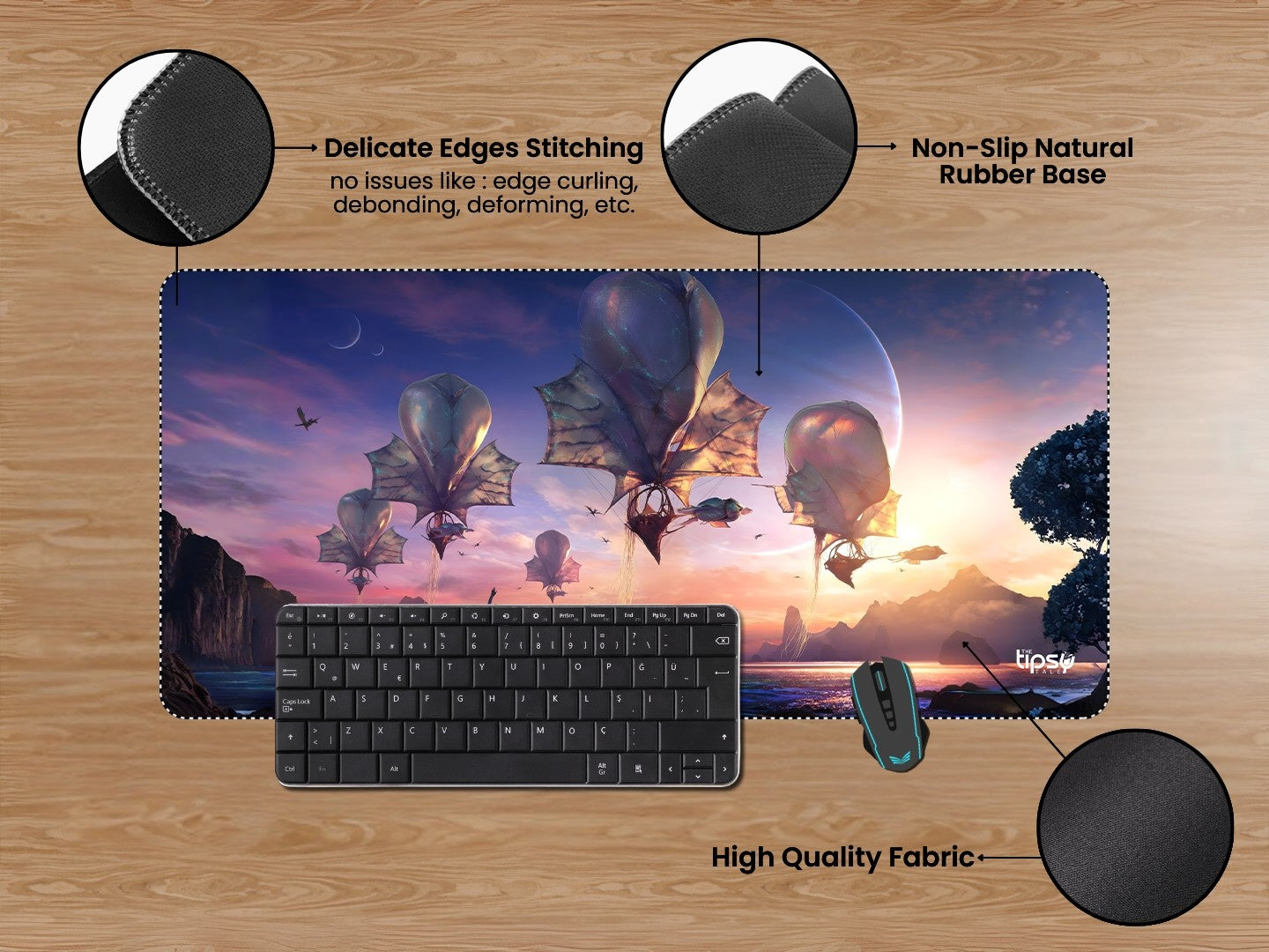 "AVATAR FIRE AND ASH" Gaming Mousepad Elevate Your Gaming Experience