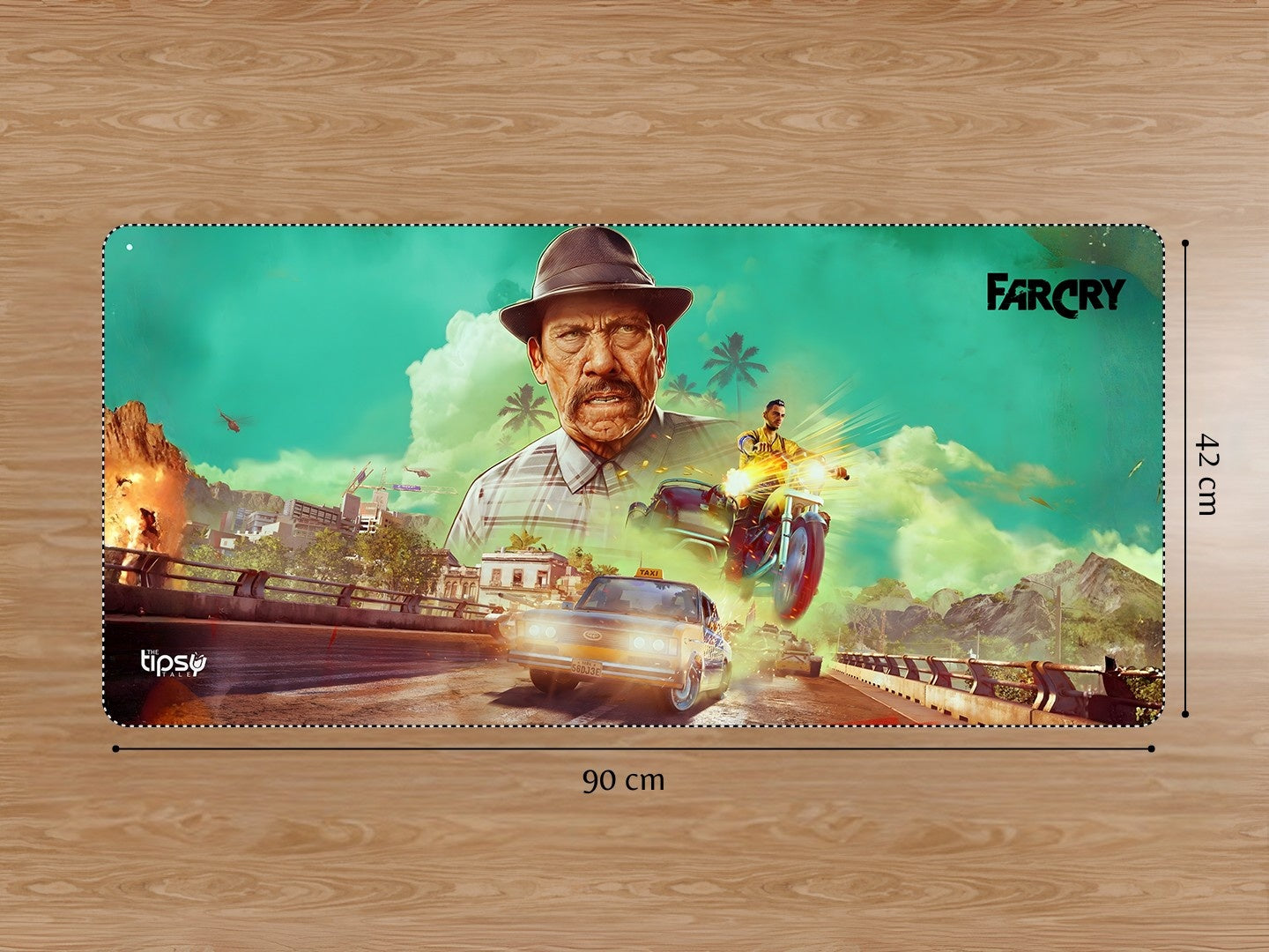 "FAR CRY 6 DANNY TREJO" Gaming Mousepad Elevate Your Gaming Experience