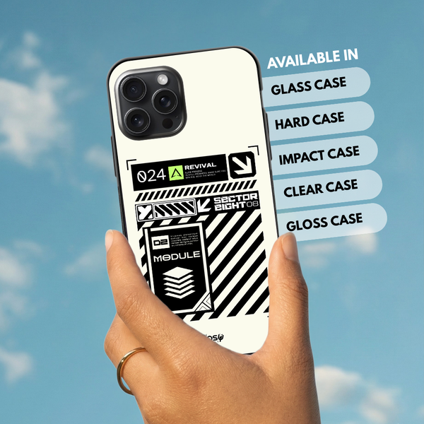 "Sector 8" -Mobile Covers Shock Resistant, Slim & Stylish Cases