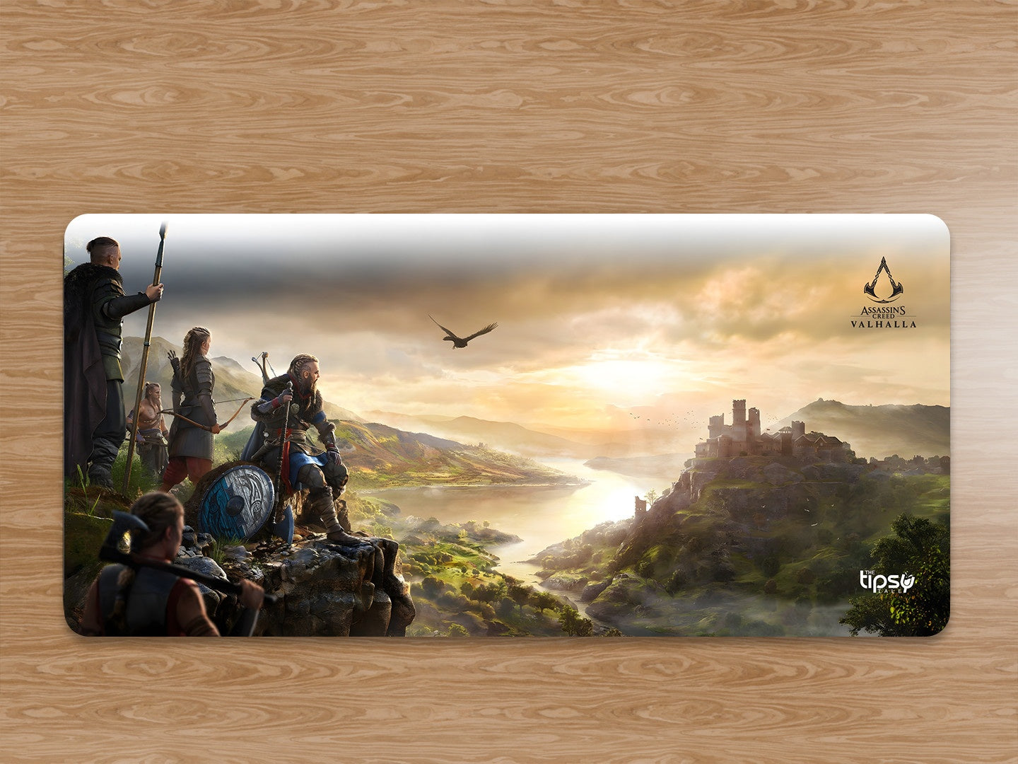 "ASSASSINS CREED VALHALLA VIKINGS" Gaming Mousepad Elevate Your Gaming Experience