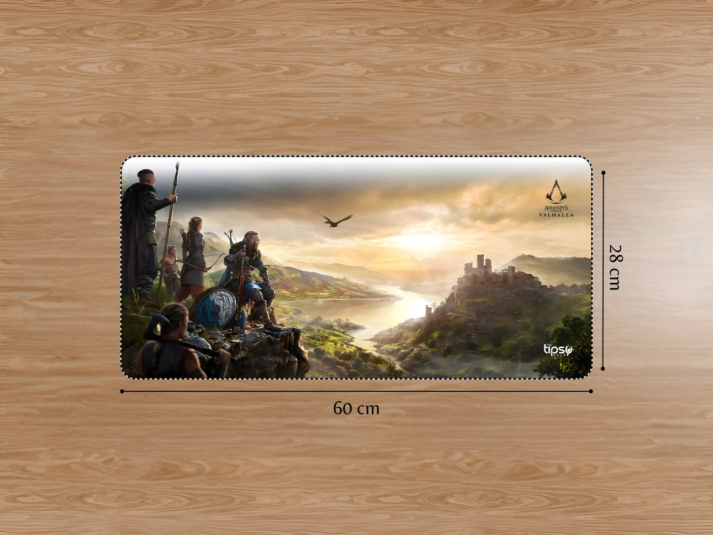 "ASSASSINS CREED VALHALLA VIKINGS" Gaming Mousepad Elevate Your Gaming Experience