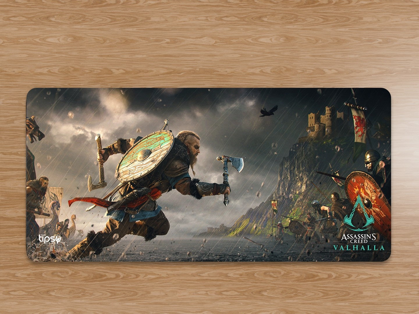 "ASSASSINS CREED VALHALLA EIVOR VIKING" Gaming Mousepad Elevate Your Gaming Experience